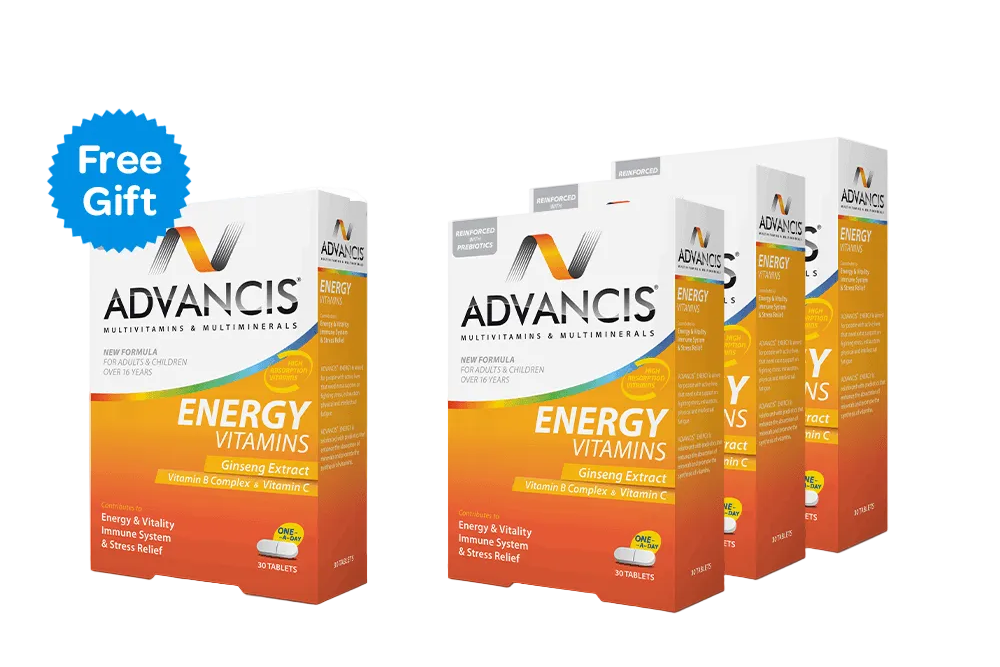 Advancis Energy Buy 3 Get 1 - Immune System & Stress Relief | FamiliaBoost