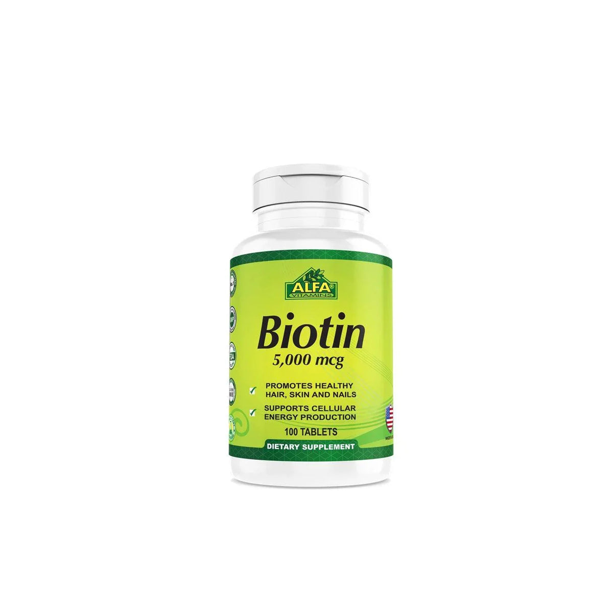 Alfa Biotin 5000 mcg | FamiliaBoost