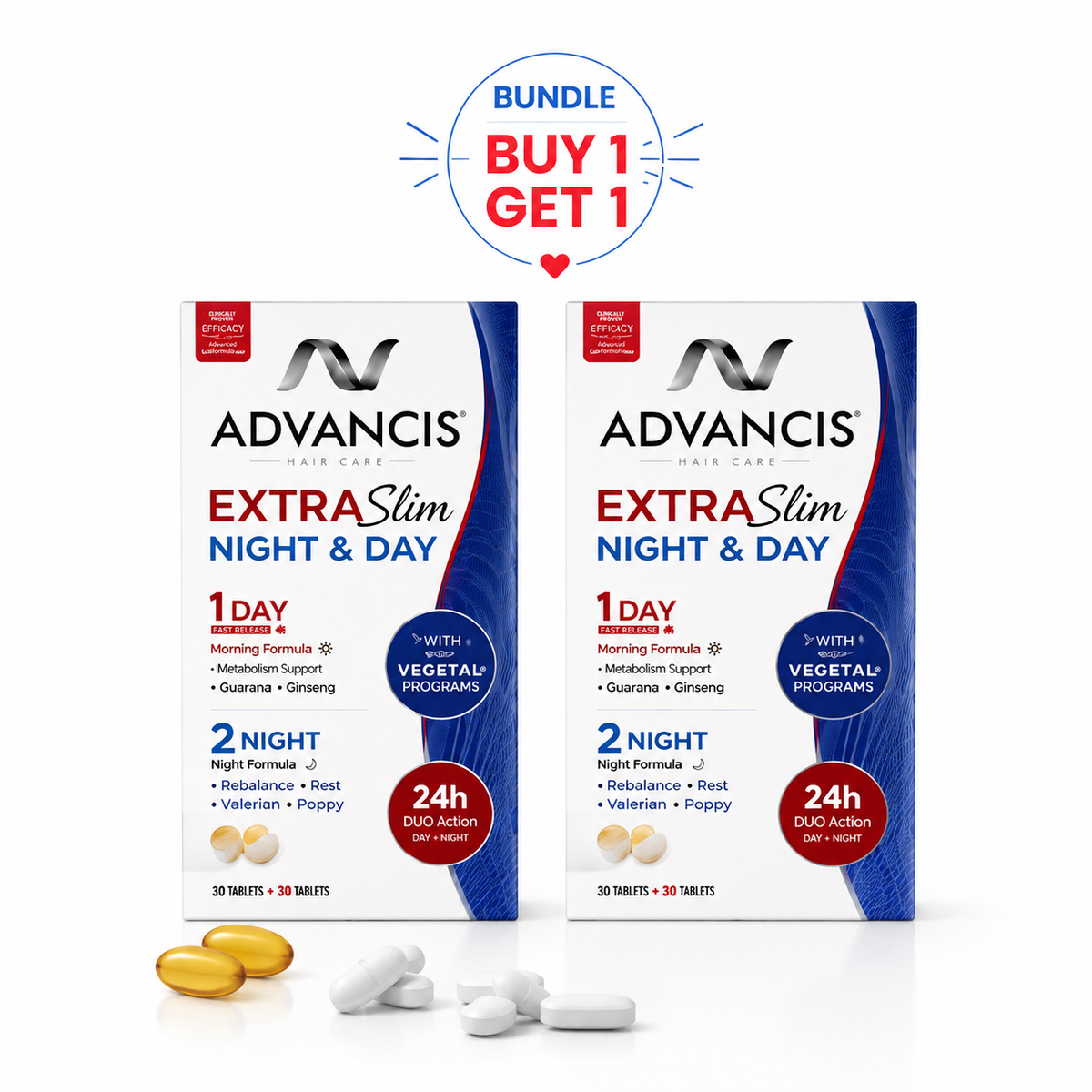 Advancis Extra Slim Night & Day Bundle Buy 1 Get 1 | FamiliaBoost