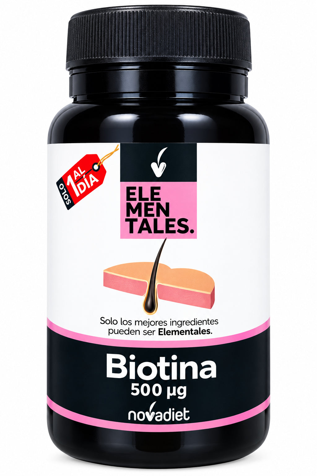 Novadiet Biotin 500 mcg 120 Tablets | FamiliaBoost