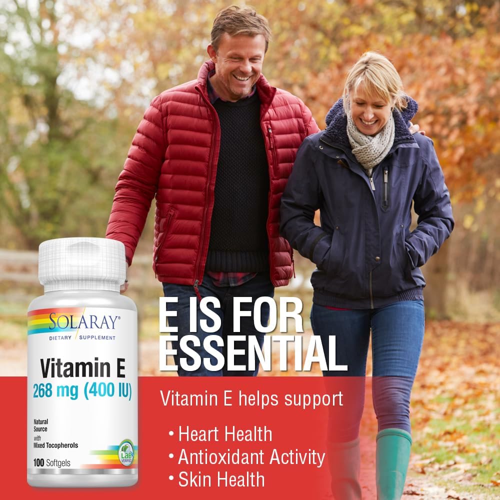 Solaray Vitamin E Natural Source With Mixed Tocopherols | FamiliaBoost