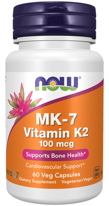 NOW MK-7 Vitamin K2 Capsules | FamiliaBoost