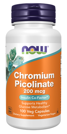 NOW Chromium Picolinate Capsules | FamiliaBoost