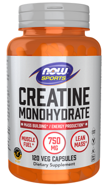 NOW Creatine Monohydrate Capsules | FamiliaBoost