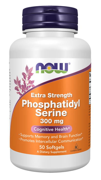 NOW Phosphatidyl Serine Softgels | FamiliaBoost