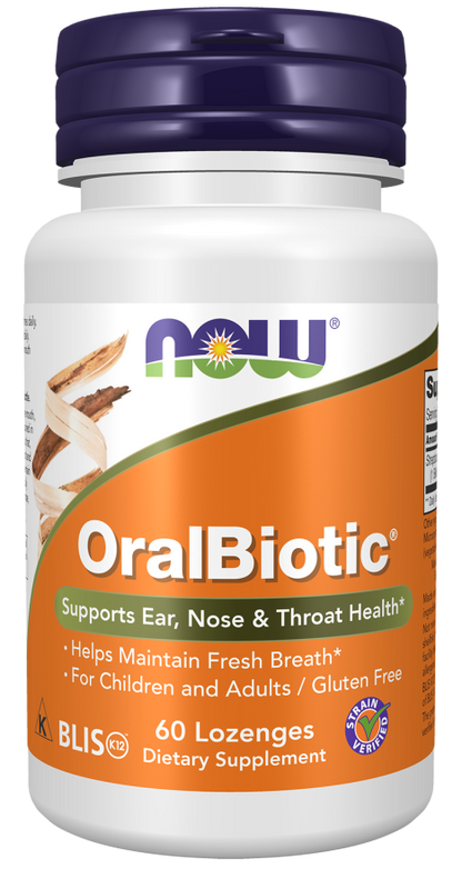 NOW OralBiotic Lozenges | FamiliaBoost