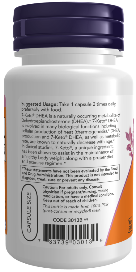 NOW 7-Keto Capsules — product image 3 | FamiliaBoost