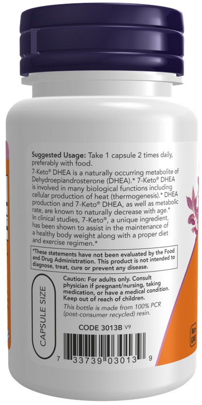NOW 7-Keto Capsules — product image 3 | FamiliaBoost