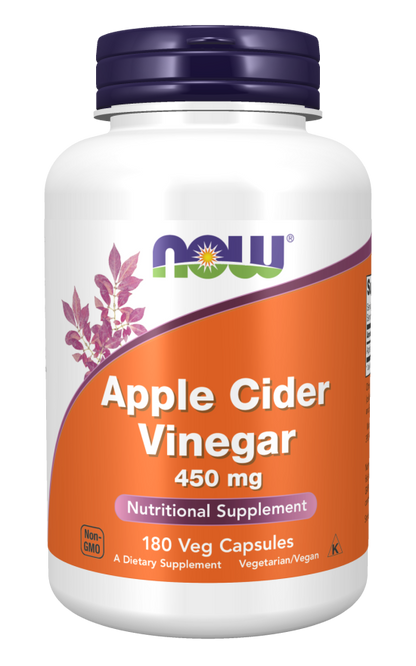 NOW Apple Cider Vinegar Capsules | FamiliaBoost
