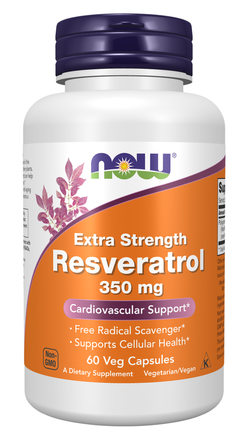 NOW Resveratrol Capsules | FamiliaBoost