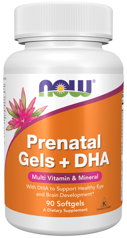 NOW Prenatal Gels + DHA | FamiliaBoost