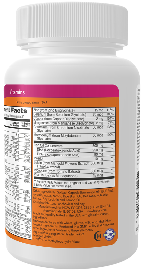 NOW Prenatal Gels + DHA — product image 3 | FamiliaBoost