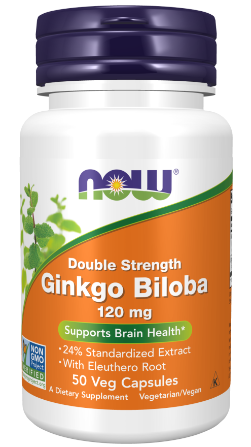 NOW Ginkgo Biloba Capsules | FamiliaBoost