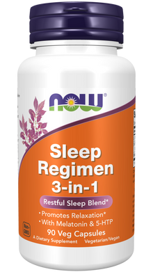 NOW Sleep Regimen 3-in-1 Capsules | FamiliaBoost