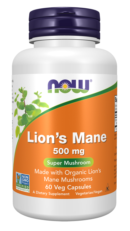 NOW Lion's Mane Capsules | FamiliaBoost