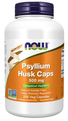 NOW Psyllium Husk Veg Capsules | FamiliaBoost