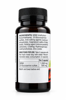 Novadiet MSM and Glucosamine Capsules