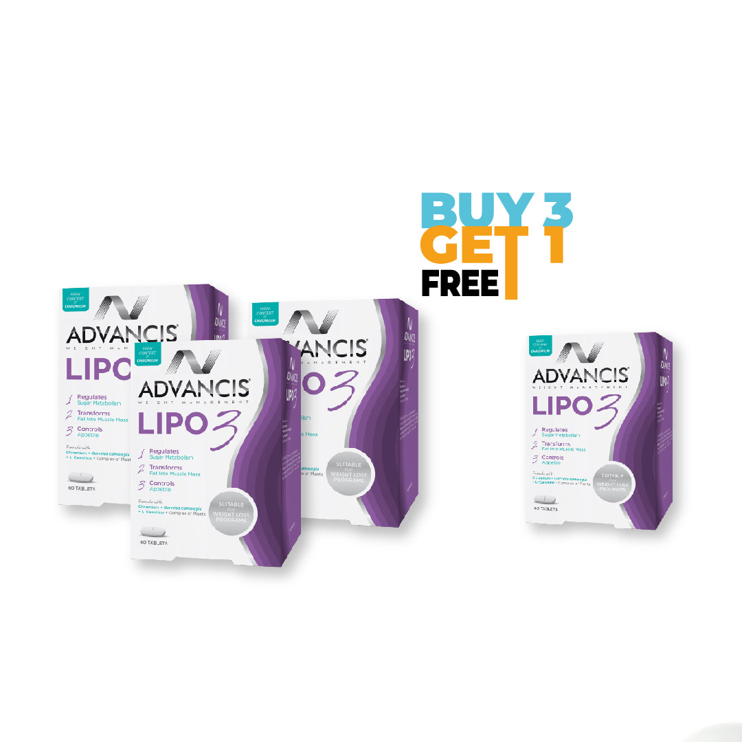 Advancis Bundle Lipo 3 Buy 3 Get 1 For Free | FamiliaBoost