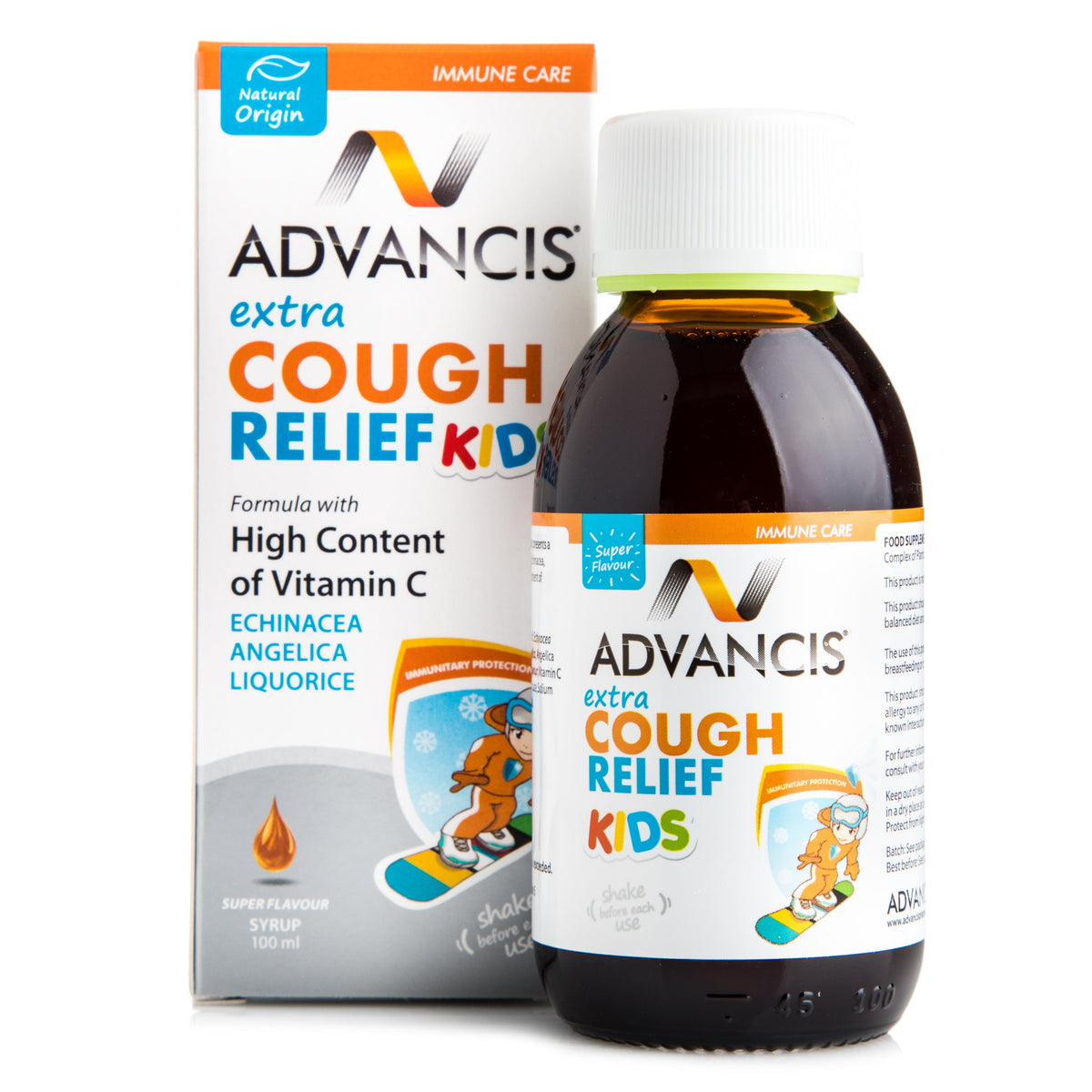 Advancis Extra Cough Relief Kids 100 ml | FamiliaBoost