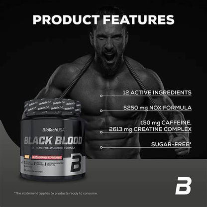 BioTechUSA Black Blood CAF+ 300g | FamiliaBoost