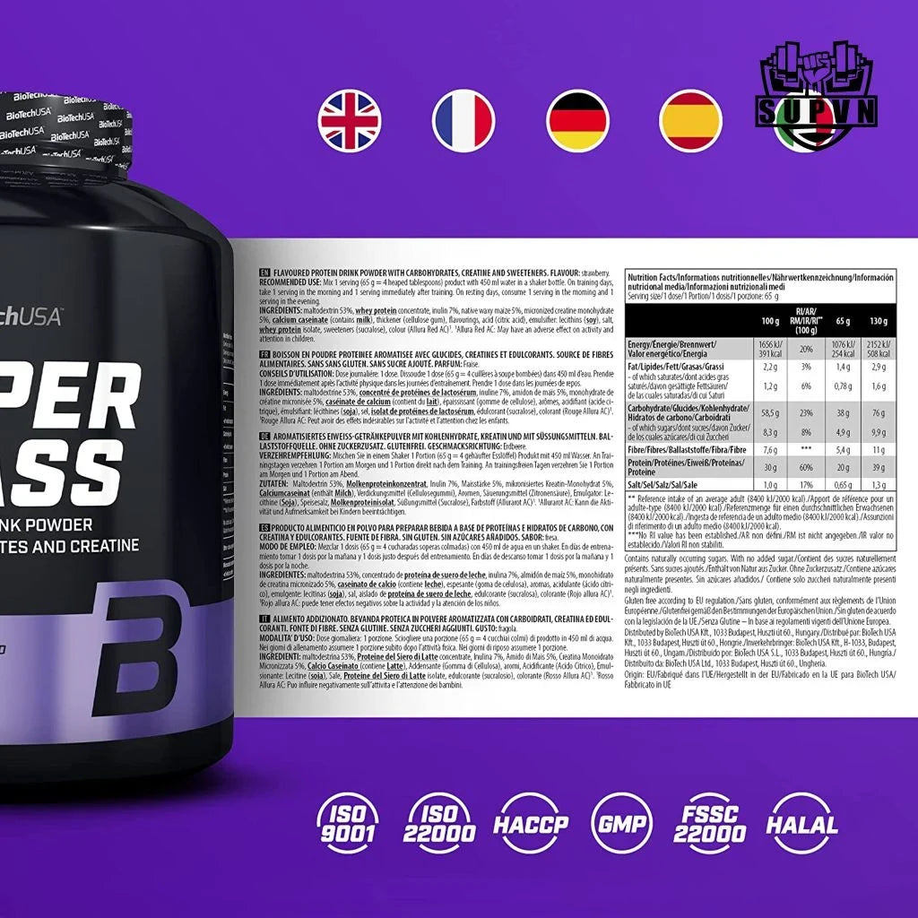 BioTechUSA Hyper Mass 4000g | FamiliaBoost