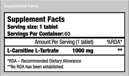 BioTechUSA L Carnitine Tablets | FamiliaBoost