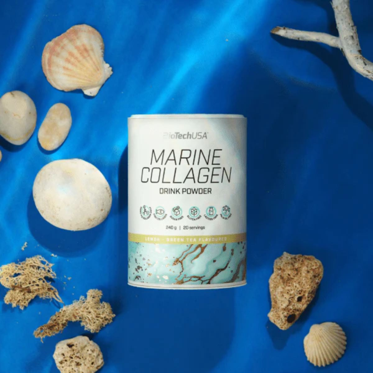 BioTechUSA Marine Collagen 240g | FamiliaBoost