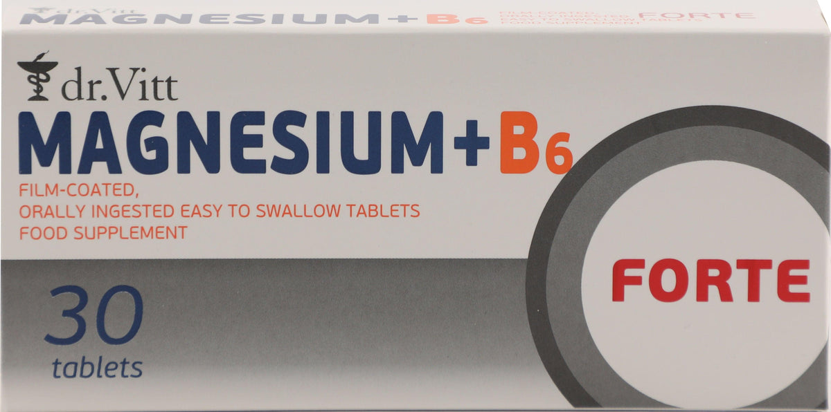 Dr. Vitt Magnesium + B6 Forte | FamiliaBoost