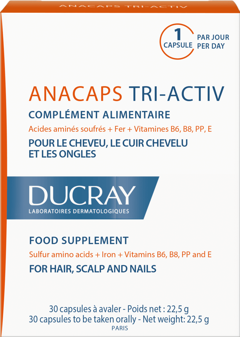 Ducray Anacaps Tri-Activ 30 Caps | FamiliaBoost