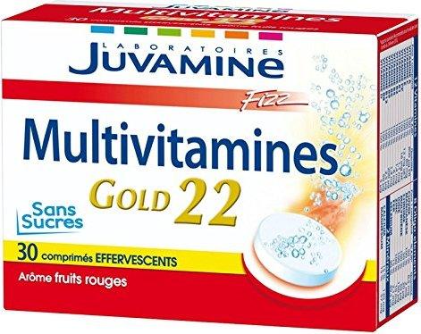 Juvamine Fizz Multivitamines Gold22 | FamiliaBoost