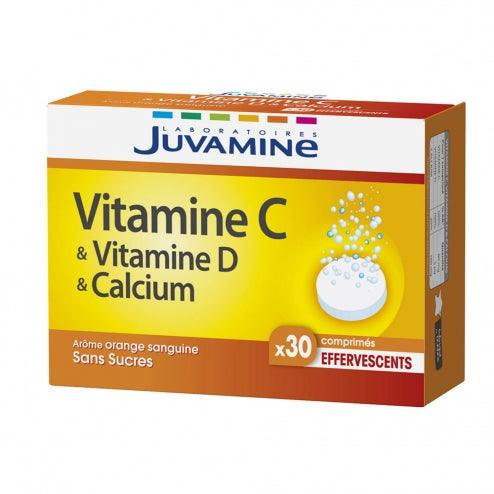 Juvamine Vitamine C & Calcium & Vitamine D | FamiliaBoost