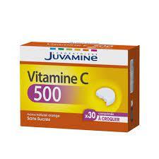 Juvamine Vitamine C500 comprimes | FamiliaBoost