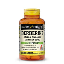 Mason Natural Berberine Ceylon Cinnamon Complex | FamiliaBoost