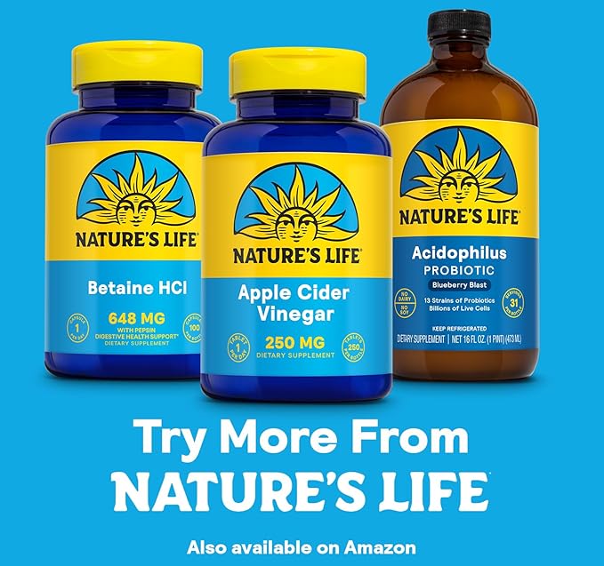 NATURE'S LIFE Apple Cidar Vinegar | FamiliaBoost