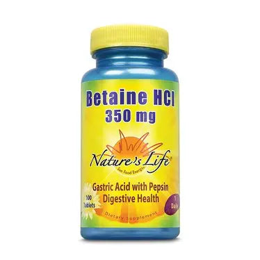 Nature's Life Betaine Hcl 648 mg | FamiliaBoost