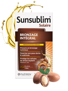 Nutreov Sunsublim Bronzage Integral Argan | FamiliaBoost