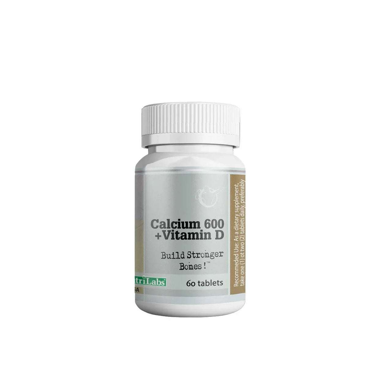 NutriLabs Calcium 600 + Vitamin D | FamiliaBoost