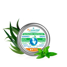 Puressentiel Respiratory Mint-Eucalyptus Respiratory Gums | FamiliaBoost