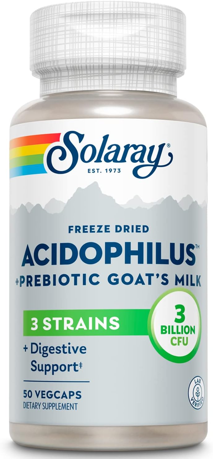 Solaray Acidophilus plus Goat's Milk | FamiliaBoost