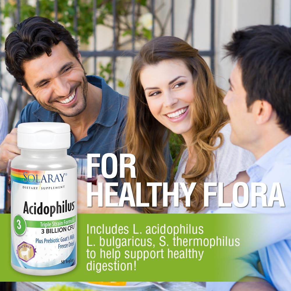 Solaray Acidophilus plus Goat's Milk | FamiliaBoost