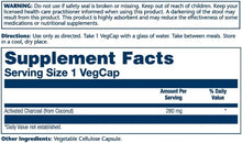 Solaray Activated Charcoal 280 mg | FamiliaBoost