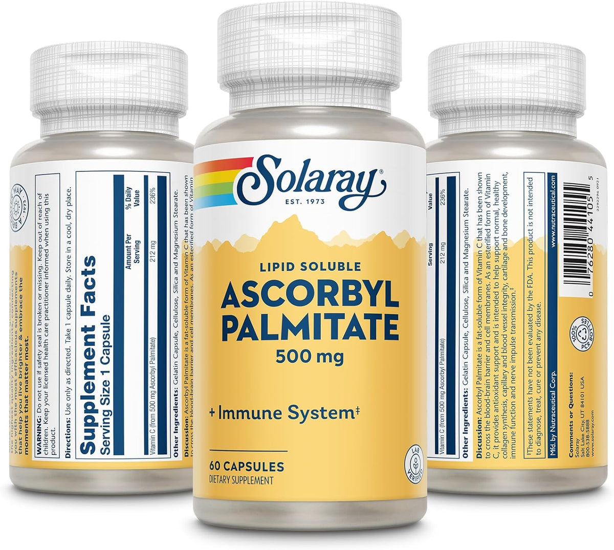Solaray Ascorbyl Palmitate | FamiliaBoost