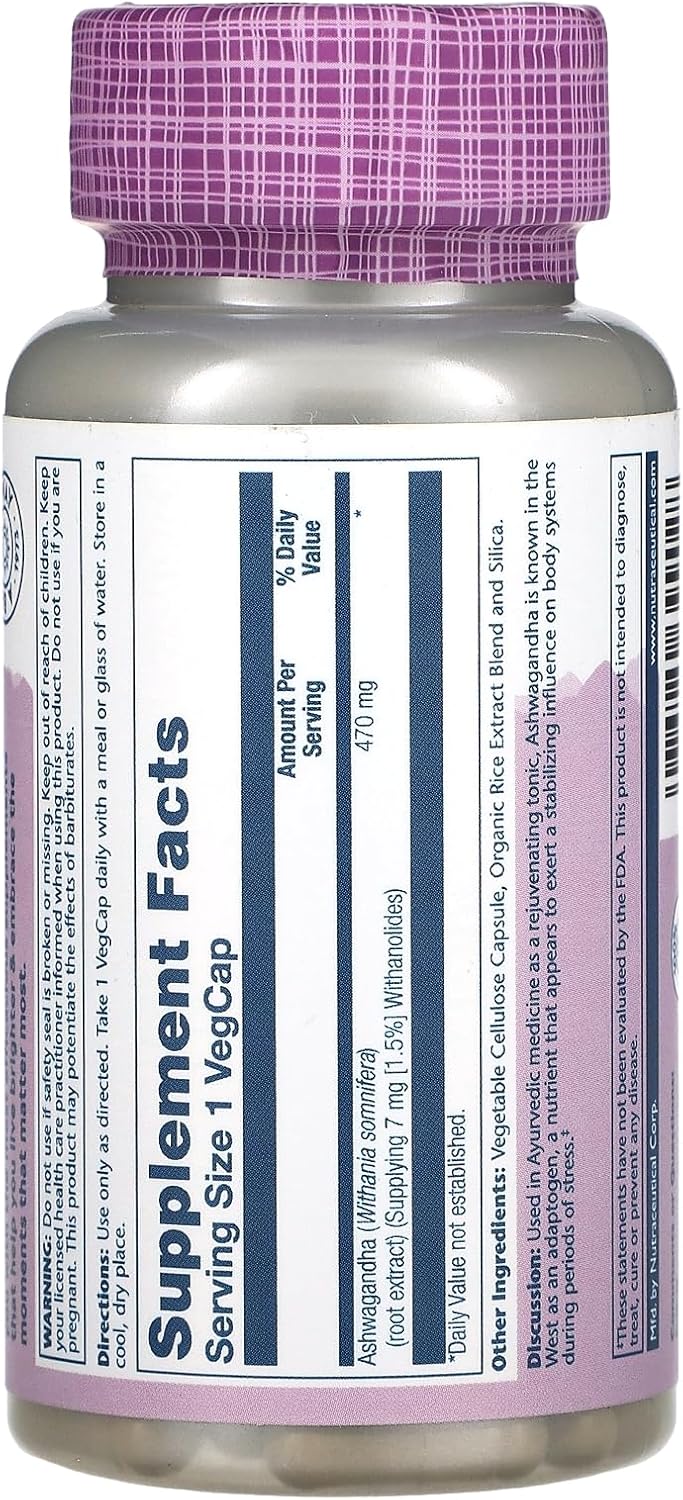 Solaray Ashwagandha Root Extract | FamiliaBoost