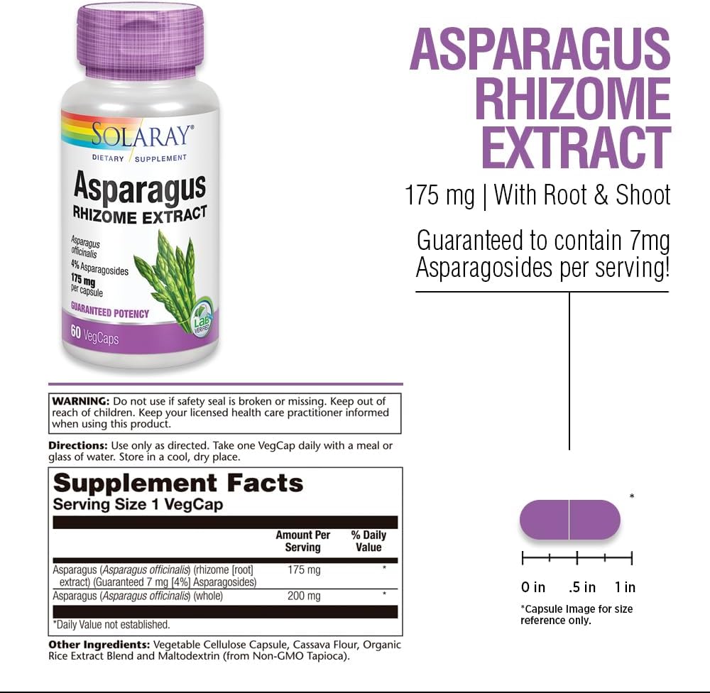 Solaray Asparagus Extract | FamiliaBoost