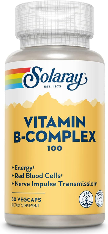 Solaray B-Complex 100 | FamiliaBoost