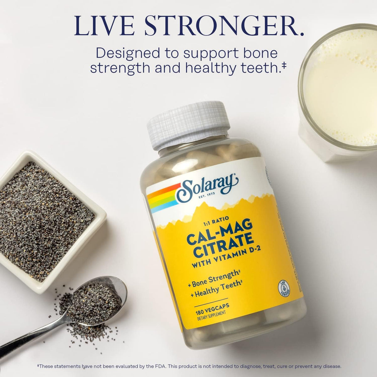 Solaray Cal-Mag Citrate | FamiliaBoost