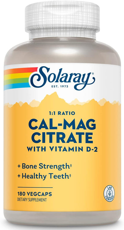 Solaray Cal-Mag Citrate | FamiliaBoost