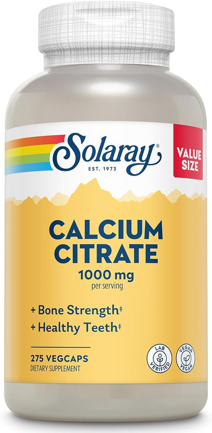 Solaray Calcium Citrate 1000 mg | FamiliaBoost