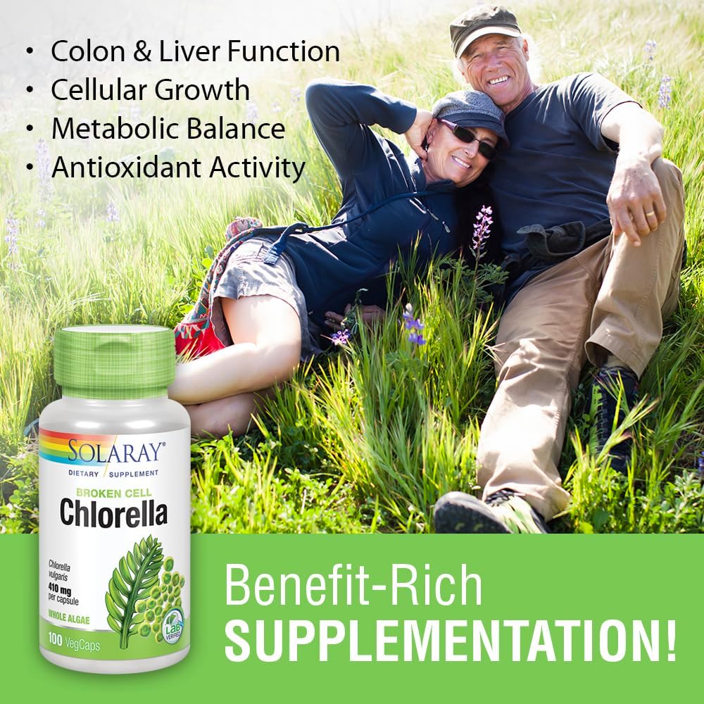 Solaray Chlorella 410 mg | FamiliaBoost