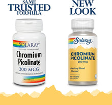 Solaray Chromium Picolinate 200 mcg | FamiliaBoost